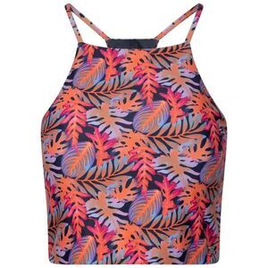 Trespass Womens/Ladies Harlow Leopard Print Swim Top / Navy